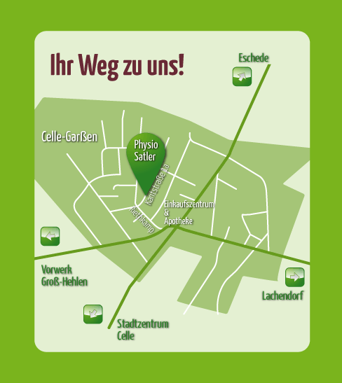 Anfahrt Physiopraxis Satler Anfahrt Physiopraxis Satler